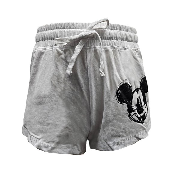 Disney Mickey Junior Ladies White Short, XS-XL