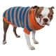 thumbnail image 1 of Suéter tipo polo para perro, tejido grueso, a rayas, a la moda, 1 of 4