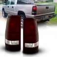 thumbnail image 1 of AmeriLite Dark Red Euro Tail Lights for Chevy Silverado : GMC Sierra - Passenger and Driver Side, 1 of 4