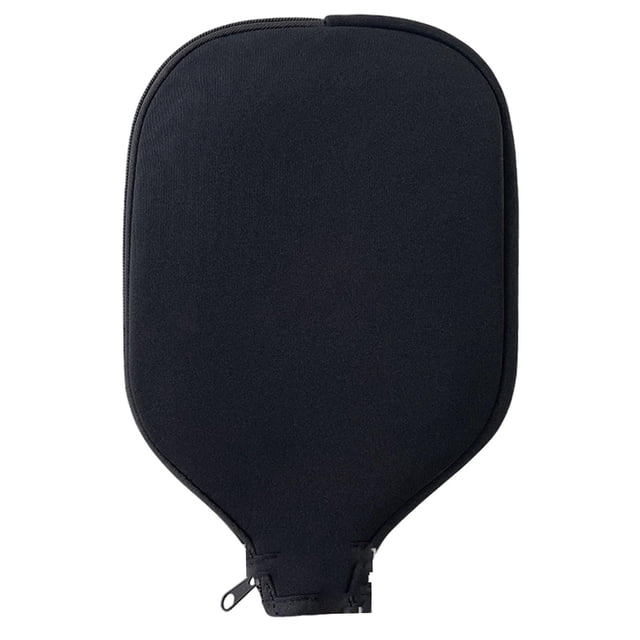 Langgg Pickleball Racket Cover Pouch Outdoor Universal Sleeve Racket Dustproof Red Gift Black 30x21cm