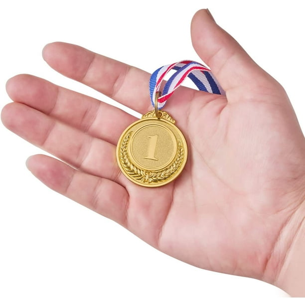 STHGDONA 12 Pièces Médailles Or Argent Bronze Médailles de Prix