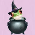 thumbnail image 3 of CafePress - PD Moreno's Halloween Frog - Women's Nightshirt, 3 of 4