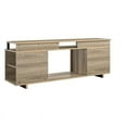 thumbnail image 4 of Beaumont Lane Electric Fireplace Heater TV Stand Console for TVs up to 65" in Golden Oak, 4 of 8