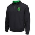 thumbnail image 2 of Men's Colosseum Black Oregon Ducks Tortugas Quarter-Zip Top, 2 of 3
