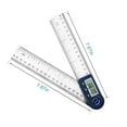 thumbnail image 3 of 0-200 mm 7 Pieds' Angle de Protracteur Numérique Gonomètre Électronique Inclinomètre Angle Mètre, Mesure Précise, 3 of 6
