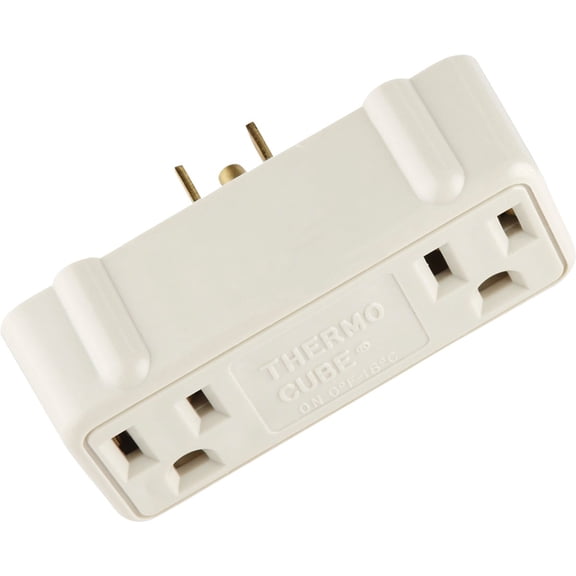 Farm Innovators TC-3 Cold Weather Thermo Cube Thermostatically Controlled Outlet - On at 35-Degrees/Off at 45-Degrees