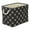 Black Trellis, variant on Bone Dry Pet Storage Collection Paw & Bone, Small Rectangle, 14x8x9", Black Trellis