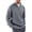 Dark Gray, variant on Fexilor Men's Cable Knit Quarter Zip Pullover Sweater Lightweight Long Sleeve Business Casual Sweaters