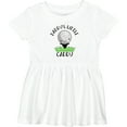 thumbnail image 3 of Inktastic Daddy's Little Caddy Cute Golf Ball Girls Baby Dress, 3 of 5