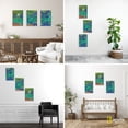 thumbnail image 3 of Cuadro Decorativo Tríptico Vertical Van Gogh Lirios Canvas Revolution Set De 3 Cuadros 25x38 cm, 3 of 5