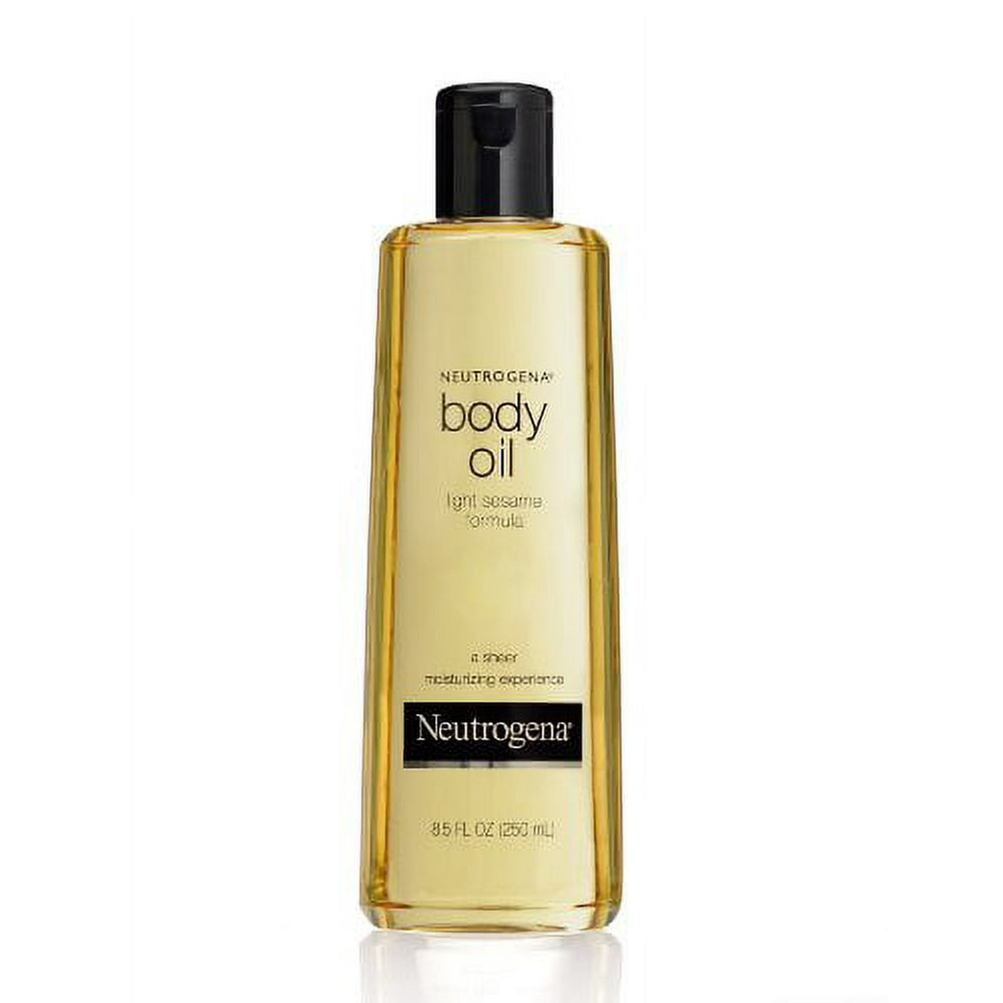 5 Pack - Neutrogena Body Oil Light Sesame Formula 8.50oz Each