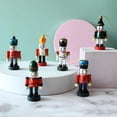 thumbnail image 3 of Juego de cascanueces de soldado YONGSHENG adorno de madera Figura 2,7 pulgadas, 3 of 5
