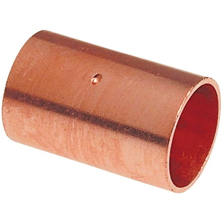 4PK NIBCO 1/4 In. x 1/4 In. Copper Coupling with Stop