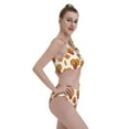 thumbnail image 6 of High Waisted Bikini Sets For Women, Cute Dog Happy Puppy Swimsuits Tummy Control, Two Pieces Bathing Suit, 6 of 8