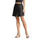 thumbnail image 2 of Minifalda Elegante de Cintura Alta con Volantes para Mujer, de Satén Sedoso, con de , Corte A. Negro M, 2 of 7