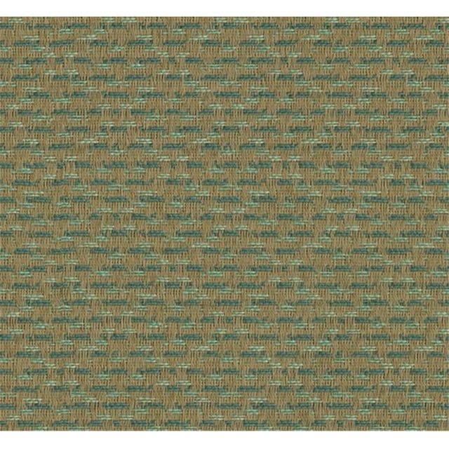 Pollen 37 Traditional Contract Woven Jacquard Fabric, Lagoon