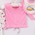 thumbnail image 7 of Ccpelsie Newborn Baby Boy Clothes Underwear Set Baby Clothes Eight Piece Set Baby Clothes Baby Products（A-Pink,0-3 Months), 7 of 7