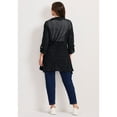 thumbnail image 2 of Avenue Women's Plus Size Pointelle Sweater Cardigan, 2 of 2