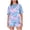 Multicolor, variant on Dianli Loungewear Sleep Set Women's Casual Loose Printed Round Neck Short Sleeve Top With Shorts Cotton Blend Pajama Set Comfortable Home Lounge Comfy PJs