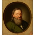thumbnail image 2 of Friedrich Kloss 15x17 Black Ornate Wood Framed Double Matted Museum Art Print Titled - Portrait of Stanisław Orzechowski (1513-1566) Oksza Coat of Arms, Canon of Przemyśl, Religious and, 2 of 5