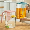 thumbnail image 4 of Ynlkorvg Glass&Bottle Water Pitcher With Lid Perfect For Tea Juice And Cold Drink Water Jug For Hot/Cold Lemonade Juice, 4 of 6