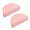 Pink, variant on HDJNal 2 pcs (a Pair) Pink Drawer Pulls Half Moon Cabinet Pull Handles Semicircle Knobs with Screws Great for Wardrobe Cupboard Bedroom Furniture Door Length :100mm- CC: 64mm