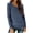 Navy, variant on New trending & for spring GaThRRgYP Womens Tee Shirts Long Sleeve,Women's Solid Color Long Sleeved Base with Round Neck Casual T-shirt and Pullover Purple S