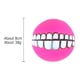 thumbnail image 4 of Juguetes De Pelota Juguetes de limpieza de dientes para perros de 8 cm, juguetes para masticar, juguetes de pelota con sonido chirriante, productos para mascotas (rosa) Wdftyju Libre de BPA, 4 of 4