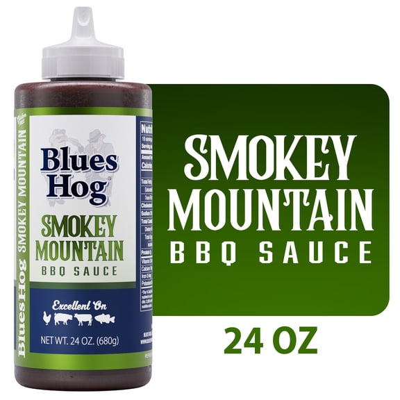 Blues Hog Smokey Mountain BBQ Sauce, Gluten-Free, 24 oz