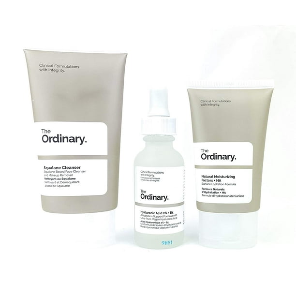 The Ordinary The Daily Set (3 Pcs The Ordinary Squalane Cleanser The