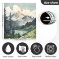 thumbnail image 5 of Yayeee Magnetic Dishwasher Cover for The Front Decoration Home Kitchen Machine Sticker Protector, Watercolor Mountatin, 5 of 6