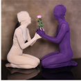 thumbnail image 4 of Mono ajustado de cinco dedos para mujer, de alta elasticidad, para cosplay, abrigo completo, traje de escenario de seda de leche Zentai, ropa moldeadora, monos de manga larga, 4 of 5