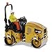 thumbnail image 3 of Diecast Masters 1:50 Caterpillar CB-2.7 Utility Compactor | High Line Series Cat Trucks & Construction Equipment | 1:50 Scale Model Diecast Collectible | Diecast Masters Model 85593, 3 of 4