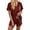 Red, variant on MuXiKeJi Clothes Womens Color Block Short Sets 2 Piece Outfits Summer Cap Sleeve V Neck T Shirts and Shorts Vacation Matching Sets