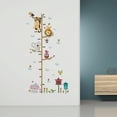thumbnail image 4 of Tabla de altura adhesiva para niños, linda tabla de altura adhesiva para niños con elefante y león, tabla de altura adhesiva para niños con elefante y león, rendimiento confiable, 4 of 12