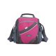 thumbnail image 4 of Bolso bandolera de nailon unisex, impermeable, con varios bolsillos, pequeño bolso de hombro Baggra  Rosa, 4 of 7