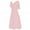 Pink, variant on New trending & for spring Viikei Art Deco Print Crew Neck Dress-Vintage Glamour,Women formal Wedding Bridesmaid High-waist Party Prom Gown Cocktail Dress
