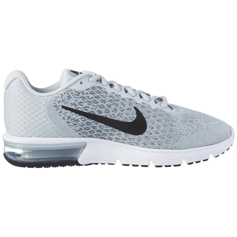 Nike Men's Air Max 2 Running Shoes - White/Grey 14.0 -