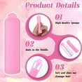 thumbnail image 3 of 28 Pcs Foam Sponge Hair Rollers,Foam Rollers Hair,Soft Sleeping Curlers,Flexible Sponge Curler for Women Girls,Hairdressing Styling(Random Color,0.6 inch), 3 of 8
