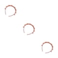thumbnail image 4 of sweethay Diadema Unisex para hombre y mujer, banda deportiva para el cabello, aro de Metal, flequillo doble, horquilla para el cabello, Type4 NO4, 4 of 6
