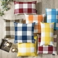 thumbnail image 6 of 2Pcs Christmas Throw Decorative Pillow Cover Outdoor Indoor Throw Pillows Farmhouse Square Pillow Cases for Home Decor, 6 of 6