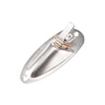 thumbnail image 4 of Unique Bargains 1/4 Inch Guitar Loaded Mono Output Jack Plate Input Socket for  Stratocaster Strat ST/SQ Electric Guitar,Silver, 4 of 4