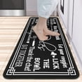 thumbnail image 2 of Kitchen Rug Sets of 3 Piece Non Slip Kitchen Rugs and Mats Washable Kitchen Mats for Kitchen Floor Mat Carpet Runner Rugs for Hallway Laundry Decor 17\u201dx30\u201c+17'''' X 47''''+17\u201cX59\u201d, 2 of 5