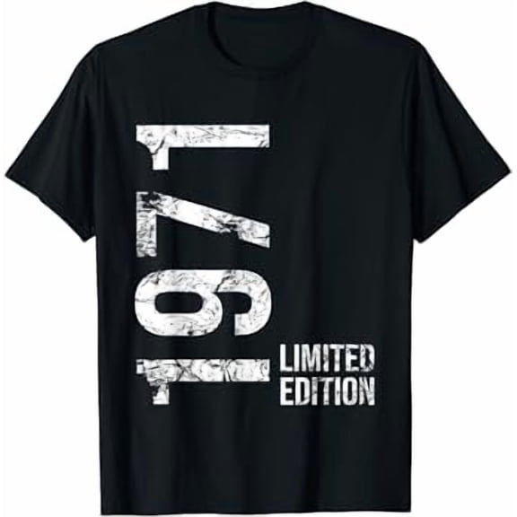 51th Birthday 51 Years Man Woman Retro Vintage 1971 Gift T-Shirt