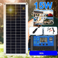 thumbnail image 6 of 5X 15W Solar Panel 12-18V Solar Cell Solar Panel for Phone RV Car MP3 PAD Charger Outdoor Battery Supply B, 6 of 7