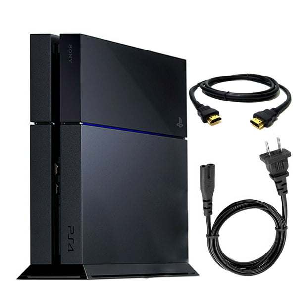 PlayStation 4 Launch 500GB Jet Black Console Only - Walmart.com