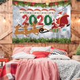 thumbnail image 4 of 2020 Outdoor Hanging Tapestry Background Cloth Home Christmas Wall Ornament, 4 of 7