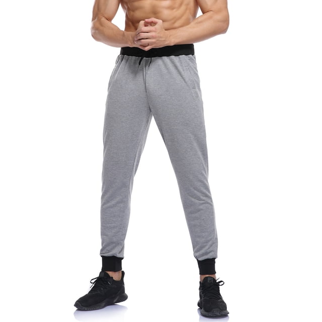 Pantalones largos de verano para hombre, para gimnasio, entrenamiento, jogging, pantalones de cintura media, ajustados, elásticos, informales, ropa deportiva para hombre.