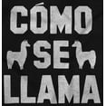 thumbnail image 2 of Como Se Llama Alpaca Animal Humor Hoodie Sweatshirt Women Men Brisco Brands X, 2 of 6