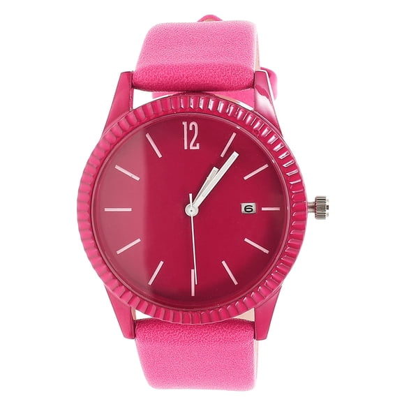 Milisten Women's Wrist Watch Rosy Dial Casual Daily Use Fashion Timepiece